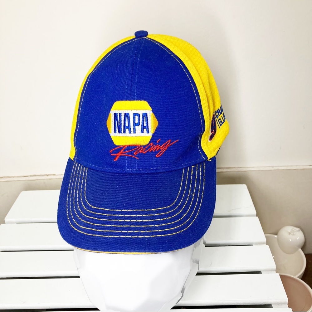 Chase Elliot #9 Napa Racing Blue & Yellow Hat EUC